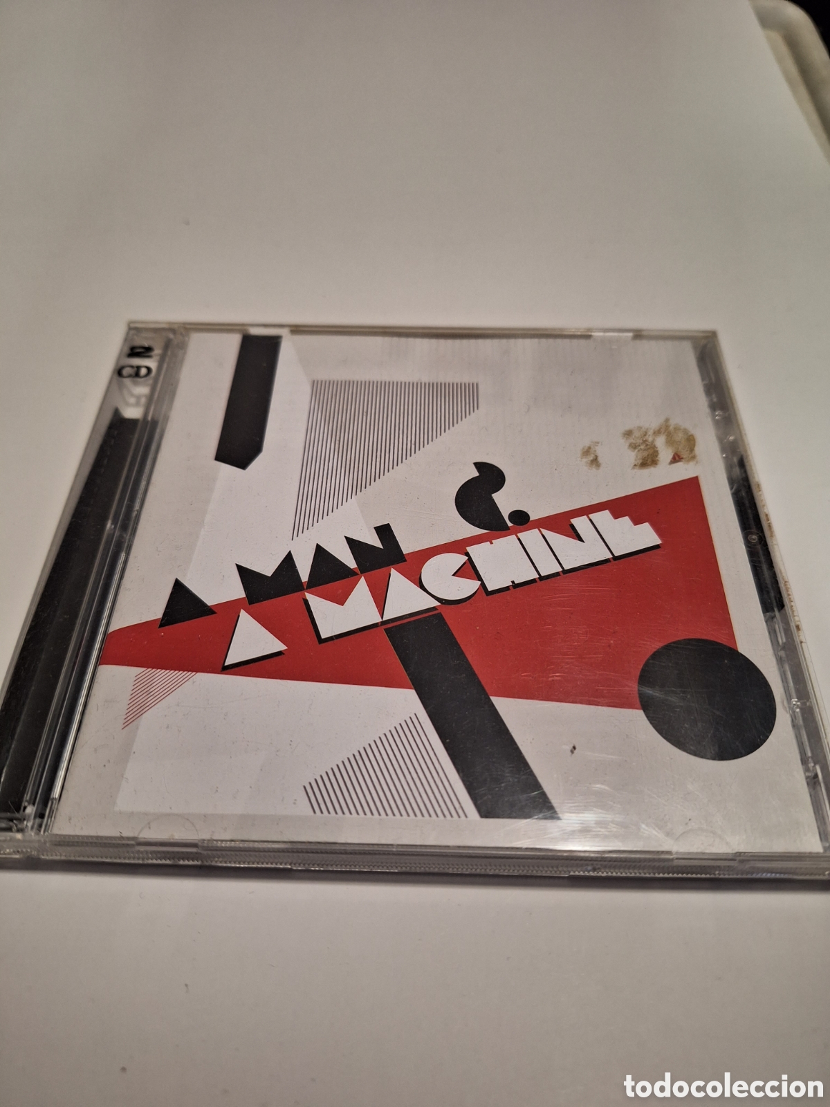 CDs de m&uacute;sica: SCD12 a man and a machine CD SEGUNDAMANO - Foto 1