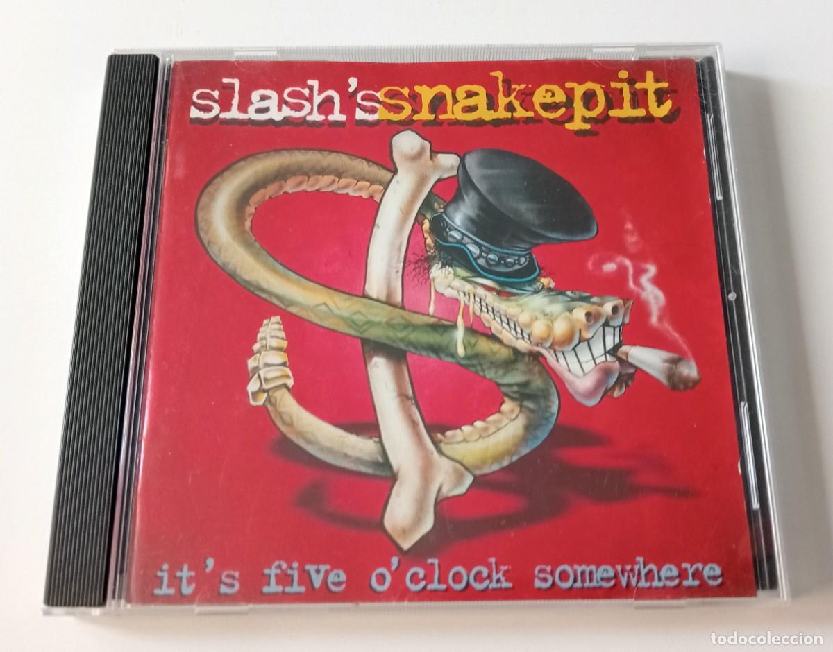 CDs de m&uacute;sica: CD SLASH&acute;S SNAKEPIT - IT&acute;S FIVE O&acute;CLOCK SOMEWHERE - Foto 1