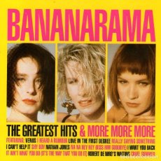 CDs de Música: BANANARAMA - THE GREATEST HITS & MORE - CD ALBUM - 22 TRACKS - WMTV - AÑO 2007