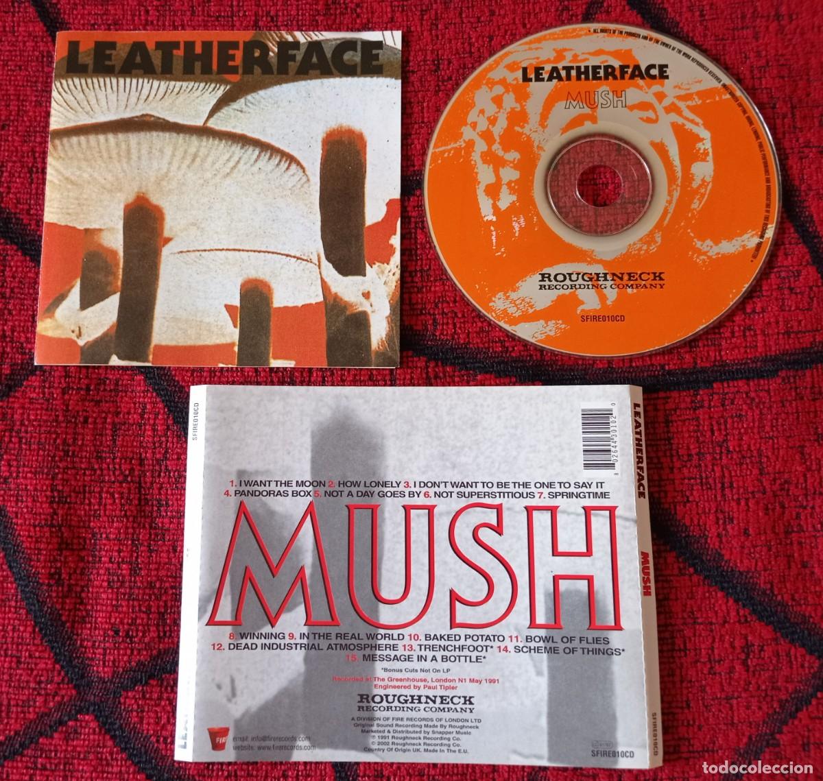 CDs de m&uacute;sica: LEATHERFACE ** Mush ** CD REEDICION UK 2000 - Foto 1