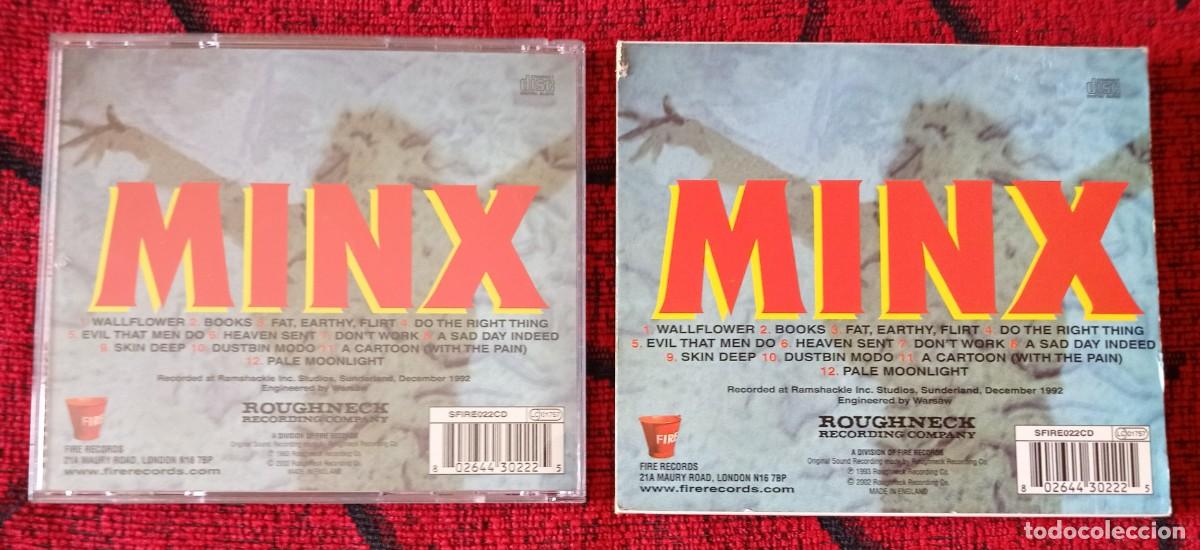 CDs de m&uacute;sica: LEATHERFACE ** Minx ** CD REEDICION UK 2000 - Foto 2