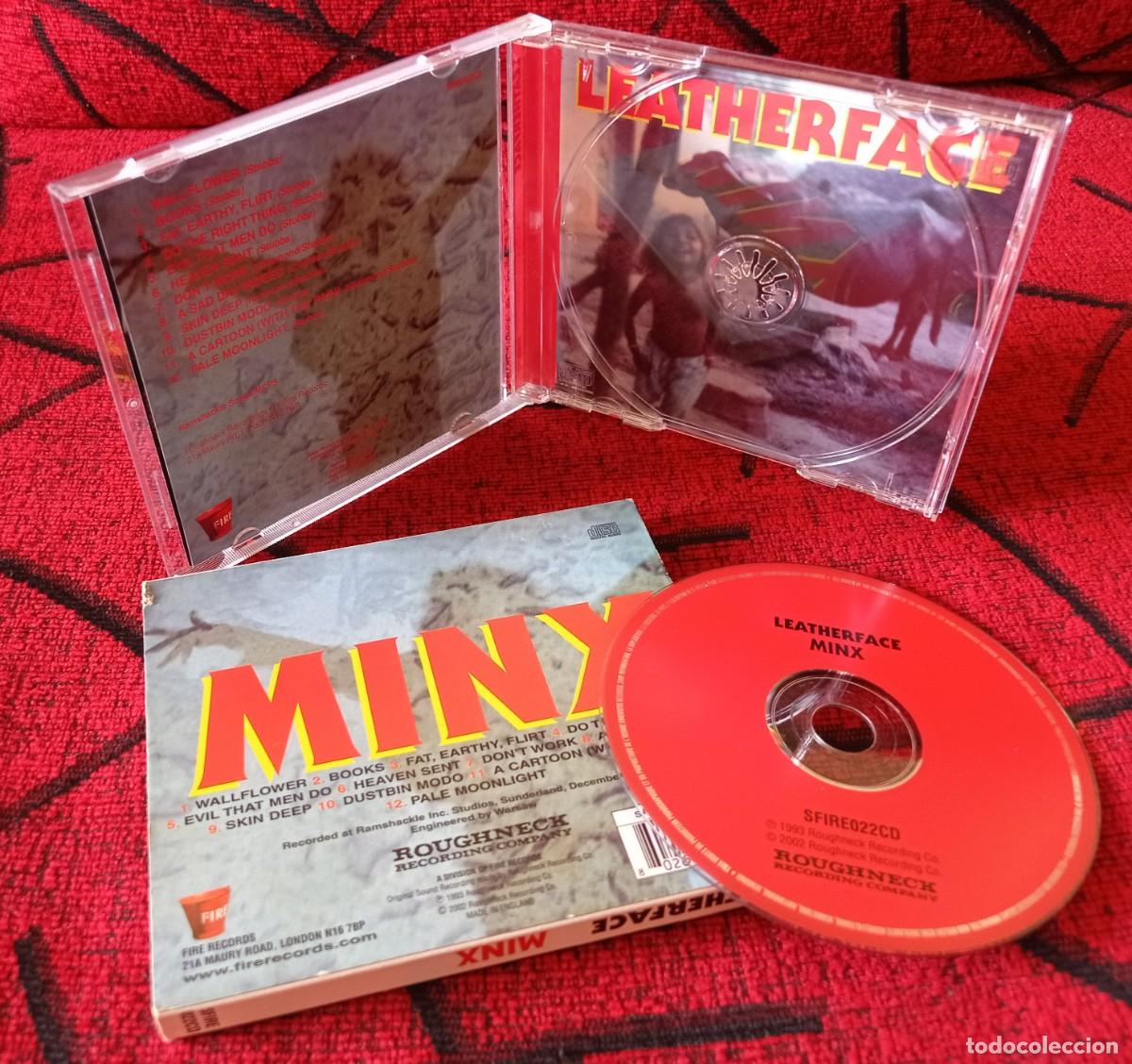 CDs de m&uacute;sica: LEATHERFACE ** Minx ** CD REEDICION UK 2000 - Foto 3