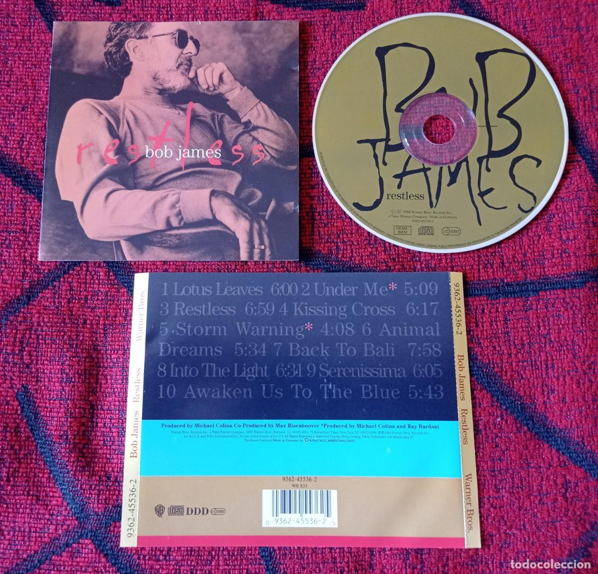 CDs de m&uacute;sica: BOB JAMES ** Restless ** CD ORIGINAL 1994 - Foto 1
