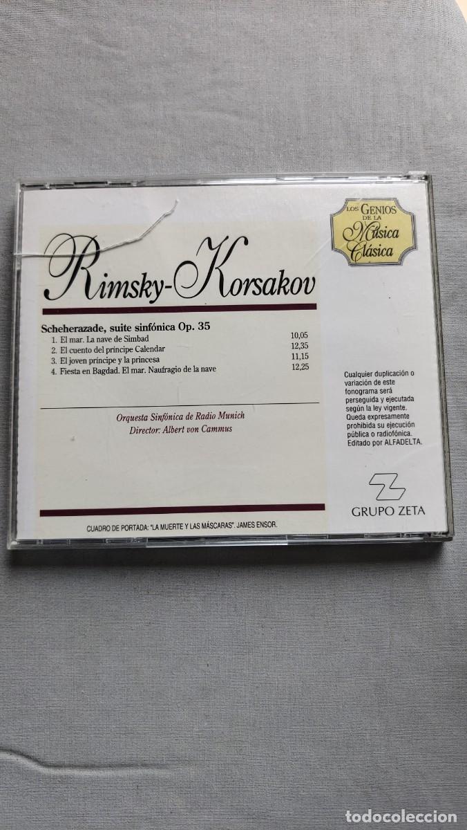CDs de m&uacute;sica: CD .Scherezade . Rimsky korsakov - Foto 2