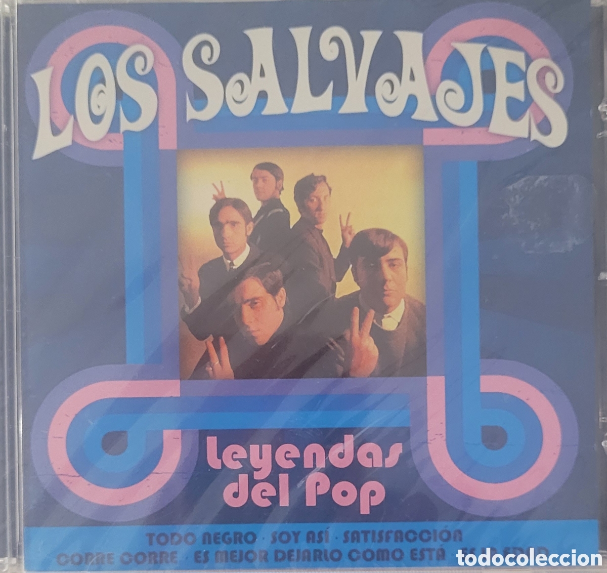 CDs de m&uacute;sica: LOS SALVAJES LEYENDAS DEL POP - Foto 1