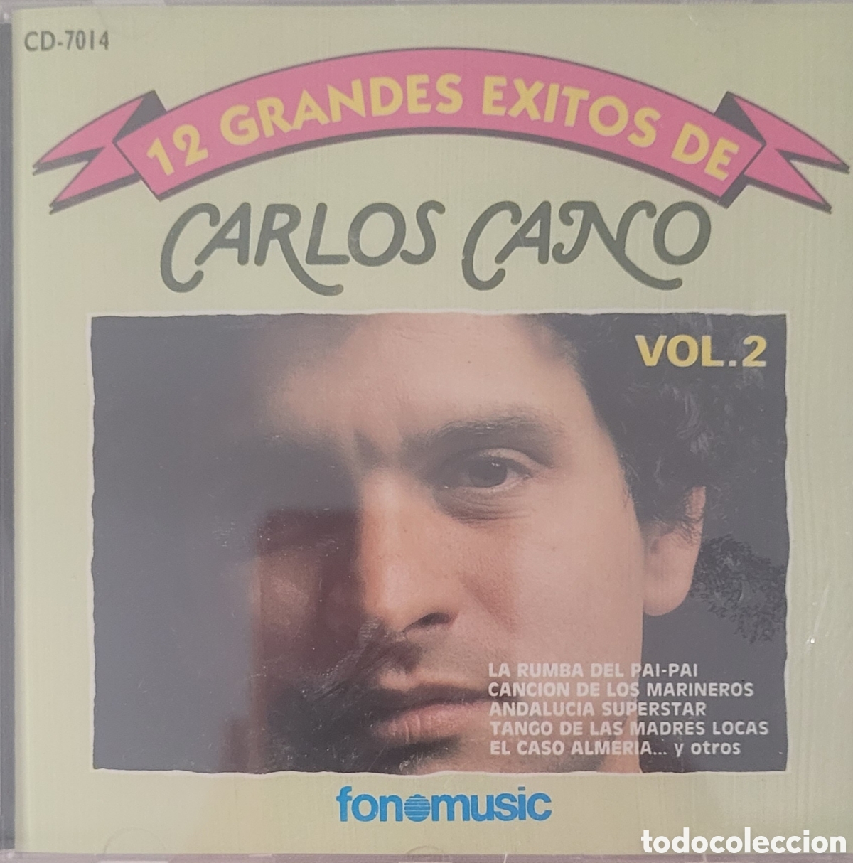 CDs de m&uacute;sica: CARLOS CANO 12 GRANDES EXITOS - Foto 1