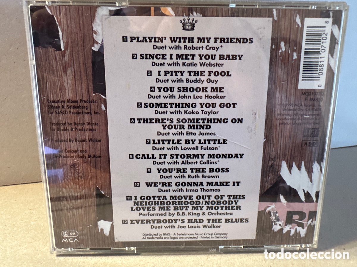 CDs de m&uacute;sica: B.B. King - Blues Summit (CD, Album) - Foto 2
