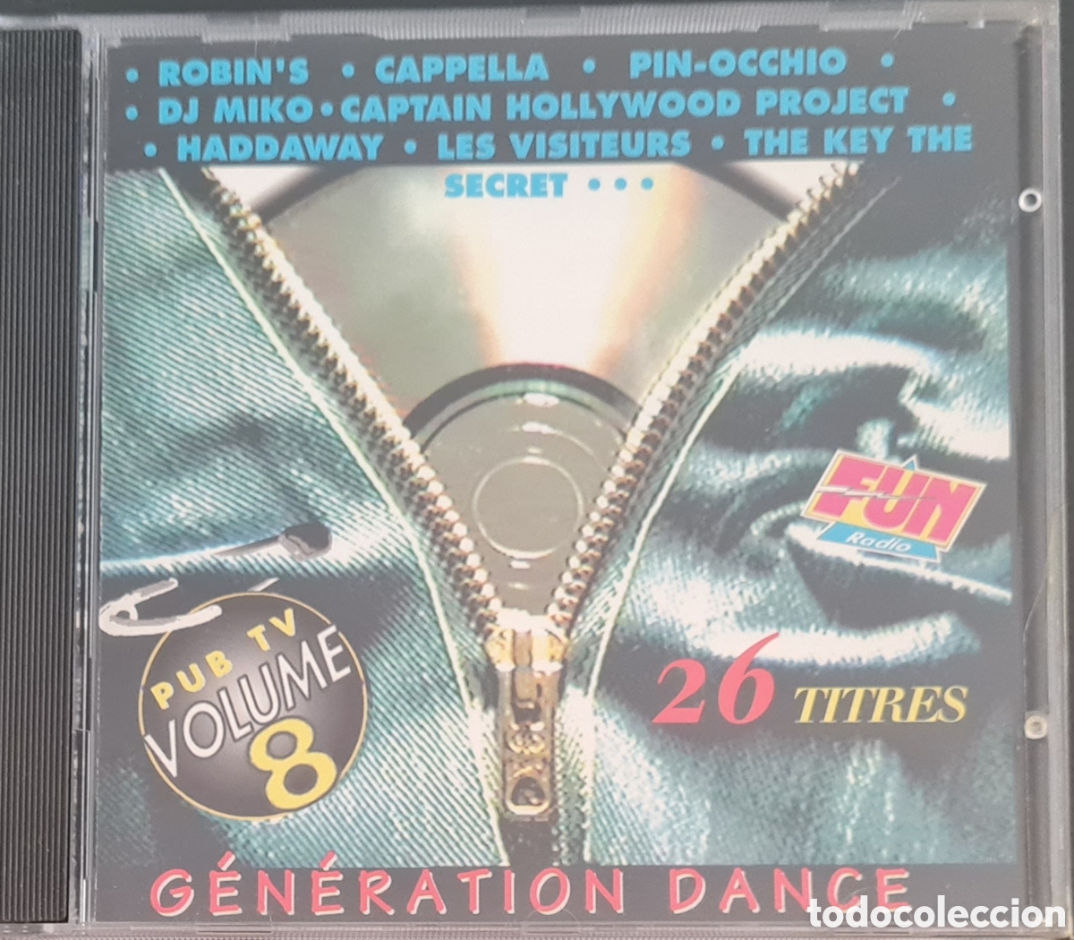 CDs de m&uacute;sica: CD - VARIOS - GENERATION DANCE VOLUME 8 - 1994 - Foto 1