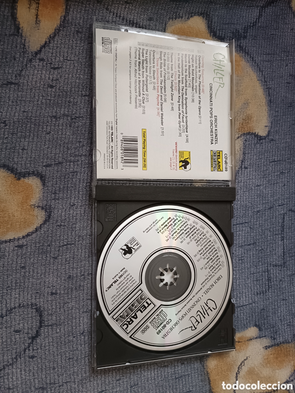 CDs de m&uacute;sica: CD Chiller -Erich Kunzel Cincinnati Pops Orchetra- - Foto 3