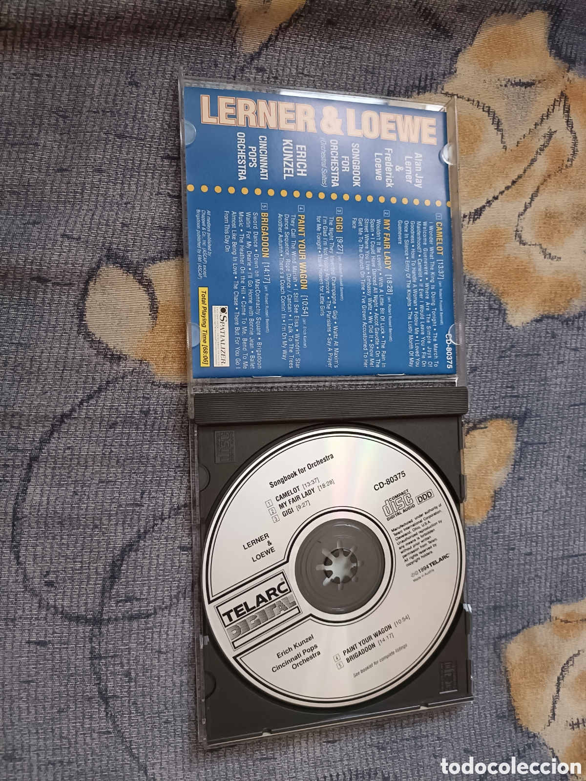 CDs de m&uacute;sica: CD Lerner & Loewe -Erich Kunzel Cincinnati Pops Orchetra- - Foto 3