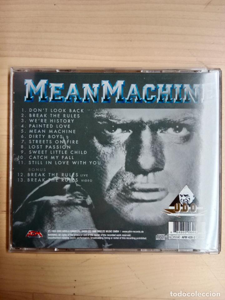 CDs de m&uacute;sica: udo cd mean machine - Foto 2