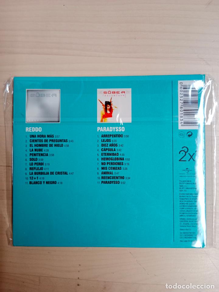 CDs de m&uacute;sica: CD Digipack S&ocirc;ber &lrm;&ndash; 2x1 Reddo + Paradysso - Foto 2