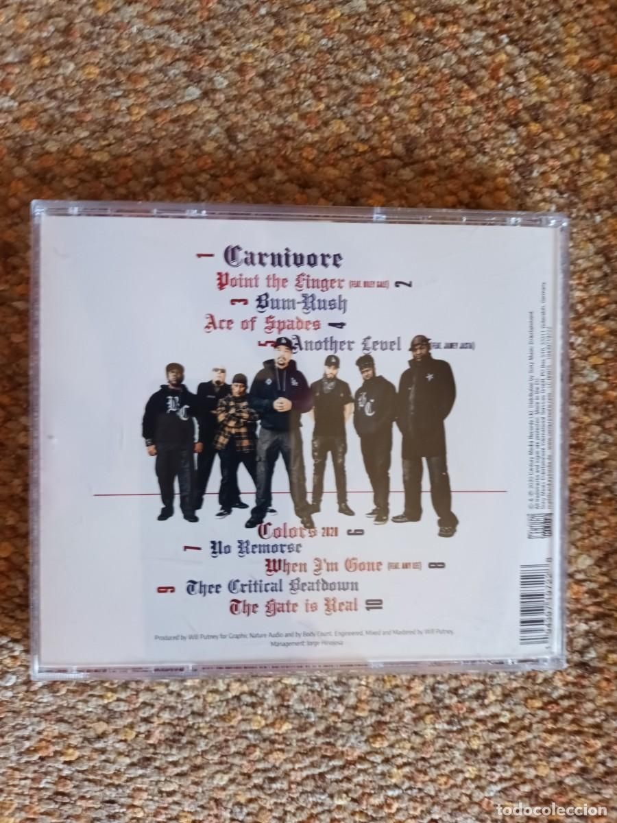 CDs de m&uacute;sica: Body Count , Carnivore , CD 2022 estado impecable. Hardcore - Foto 2