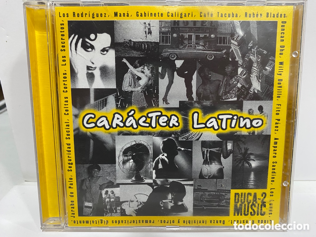 CDs de m&uacute;sica: Car&aacute;cter Latino (CD, Comp) - Foto 1