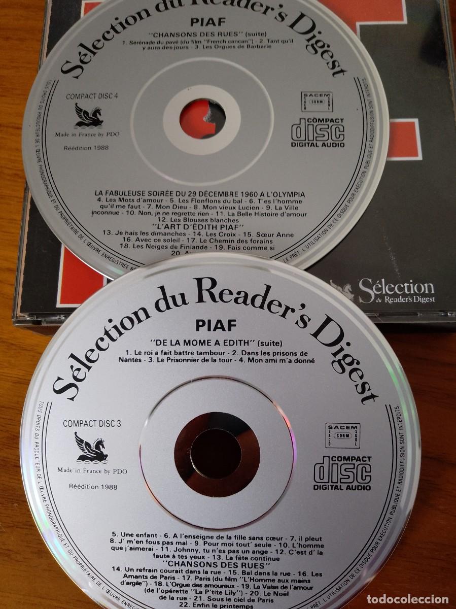 CDs de m&uacute;sica: EDITH PIAF - PIAF (CD2) SELECTION READER&acute;S DIGEST. LEER - Foto 3