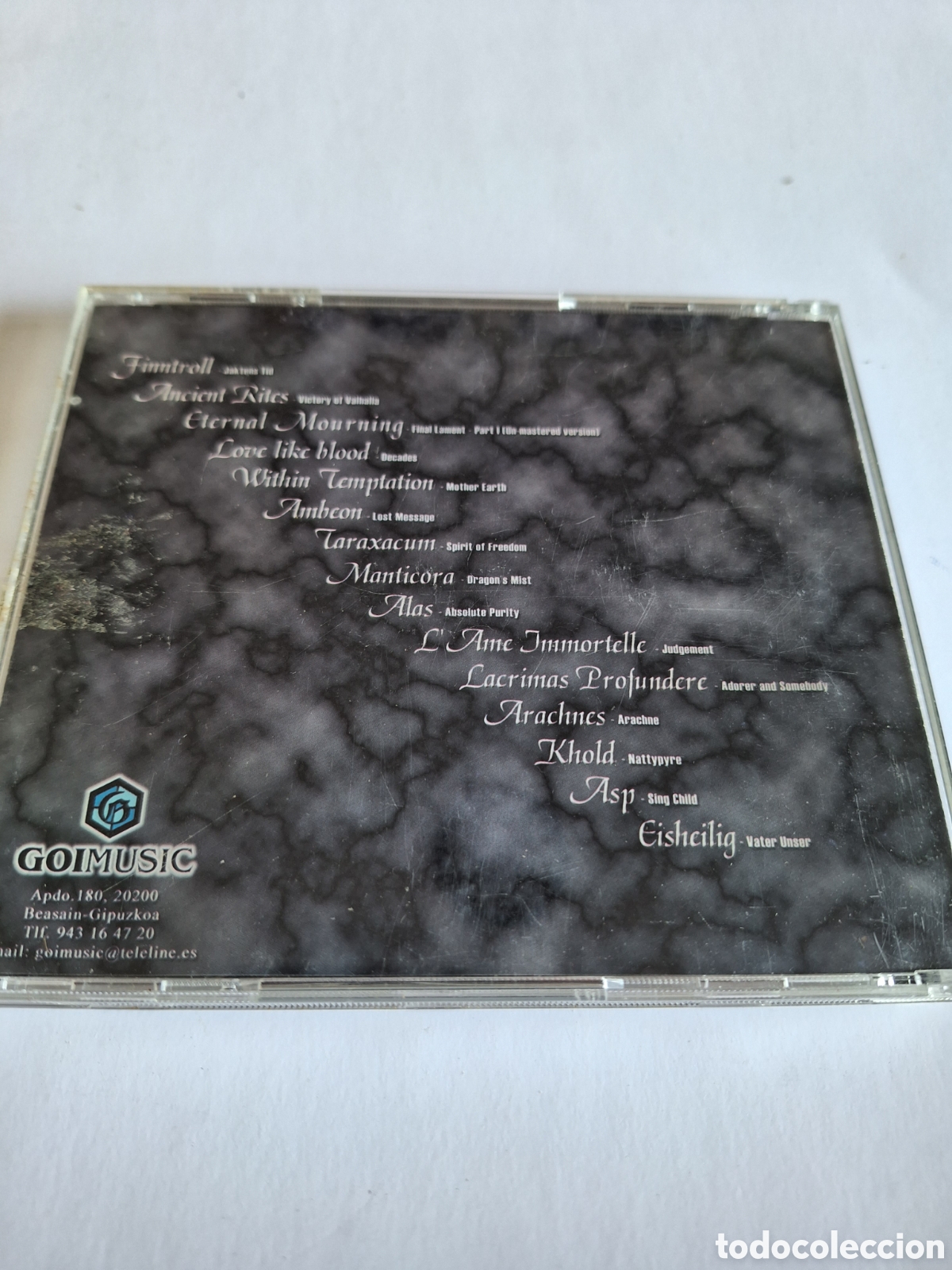 CDs de m&uacute;sica: SCD23 goimusic sampler 1 CD SEGUNDAMANO - Foto 2