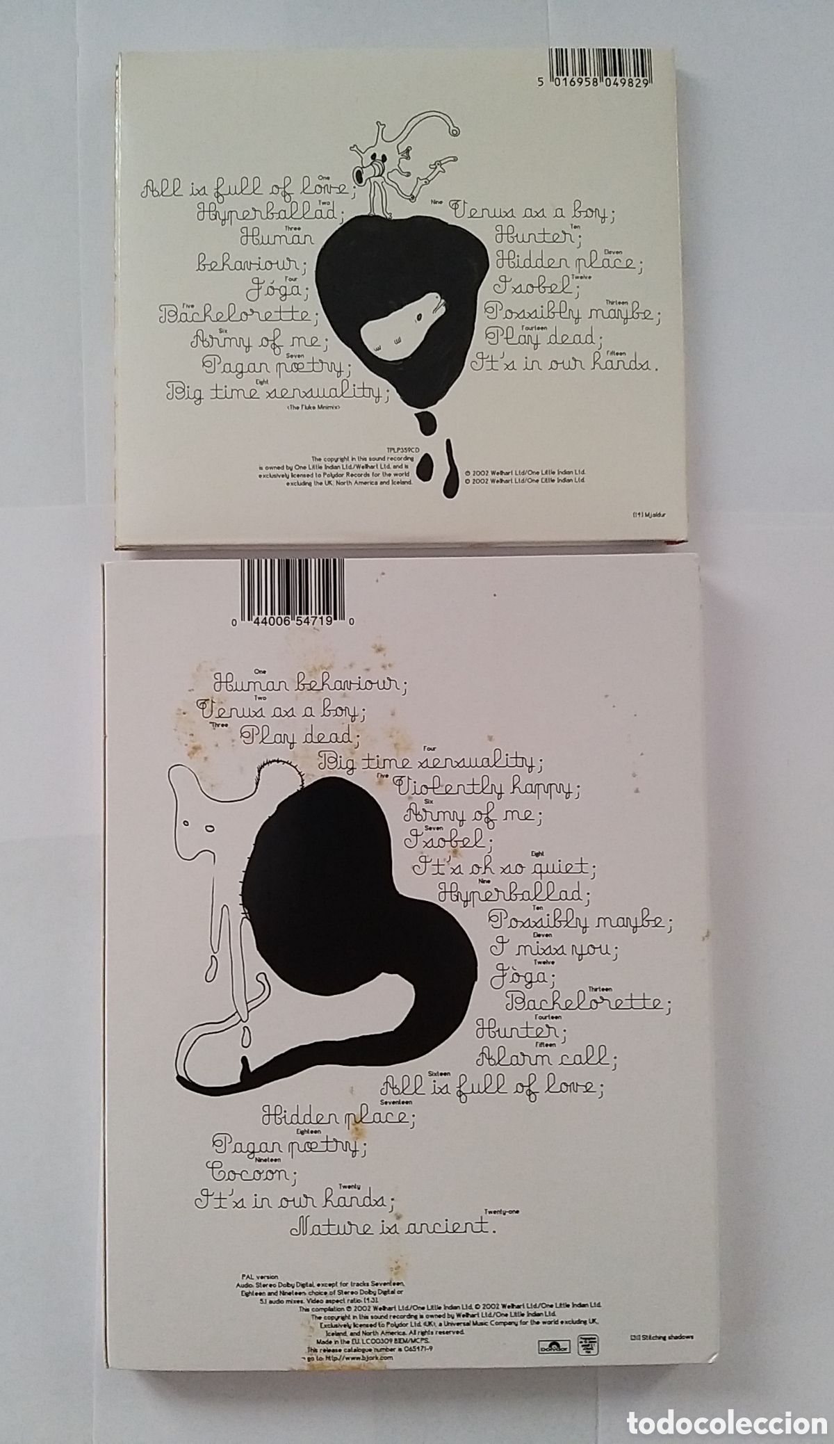 CDs de m&uacute;sica: BJORK - GREATEST HITS - CD + DVD SET - Foto 2