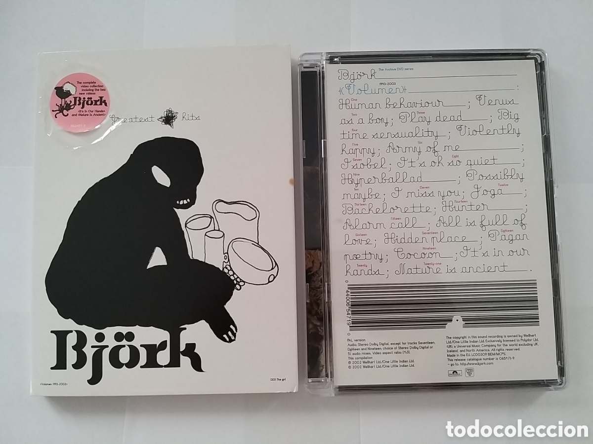 CDs de m&uacute;sica: BJORK - GREATEST HITS - CD + DVD SET - Foto 7