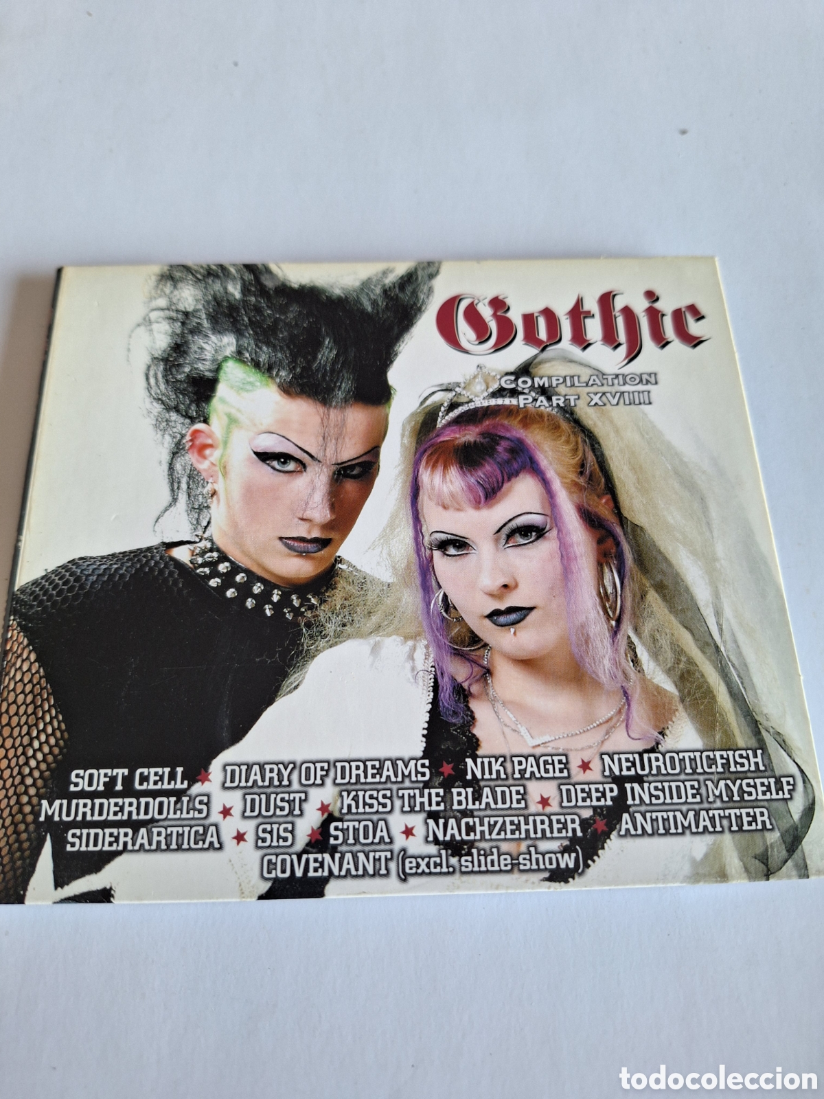 CDs de m&uacute;sica: SCD22 gothic compilation part XVIII CD SEGUNDAMANO - Foto 1