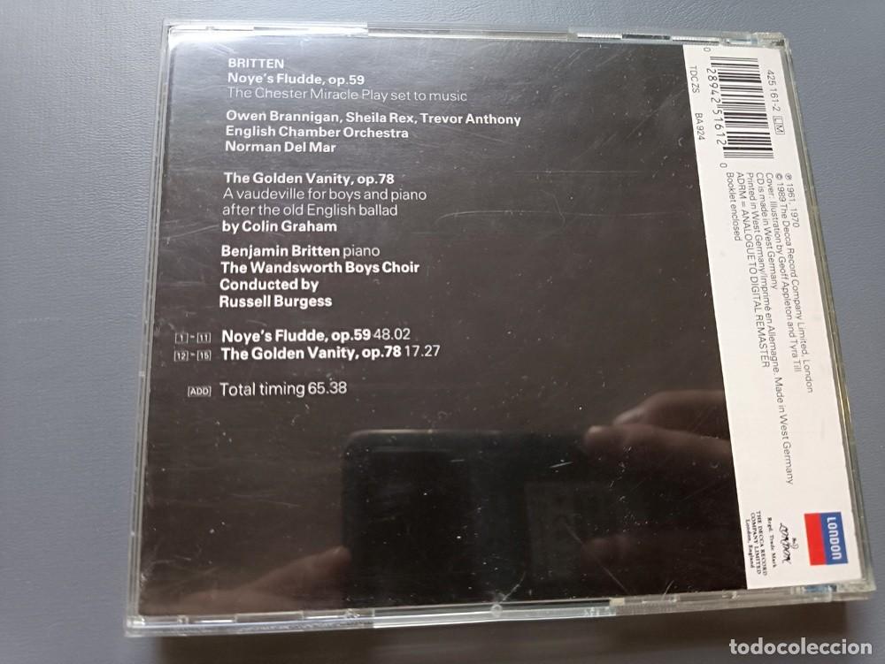 CDs de m&uacute;sica: BENJAMIN BRITTEN - NOYES FLUDDE - Foto 3