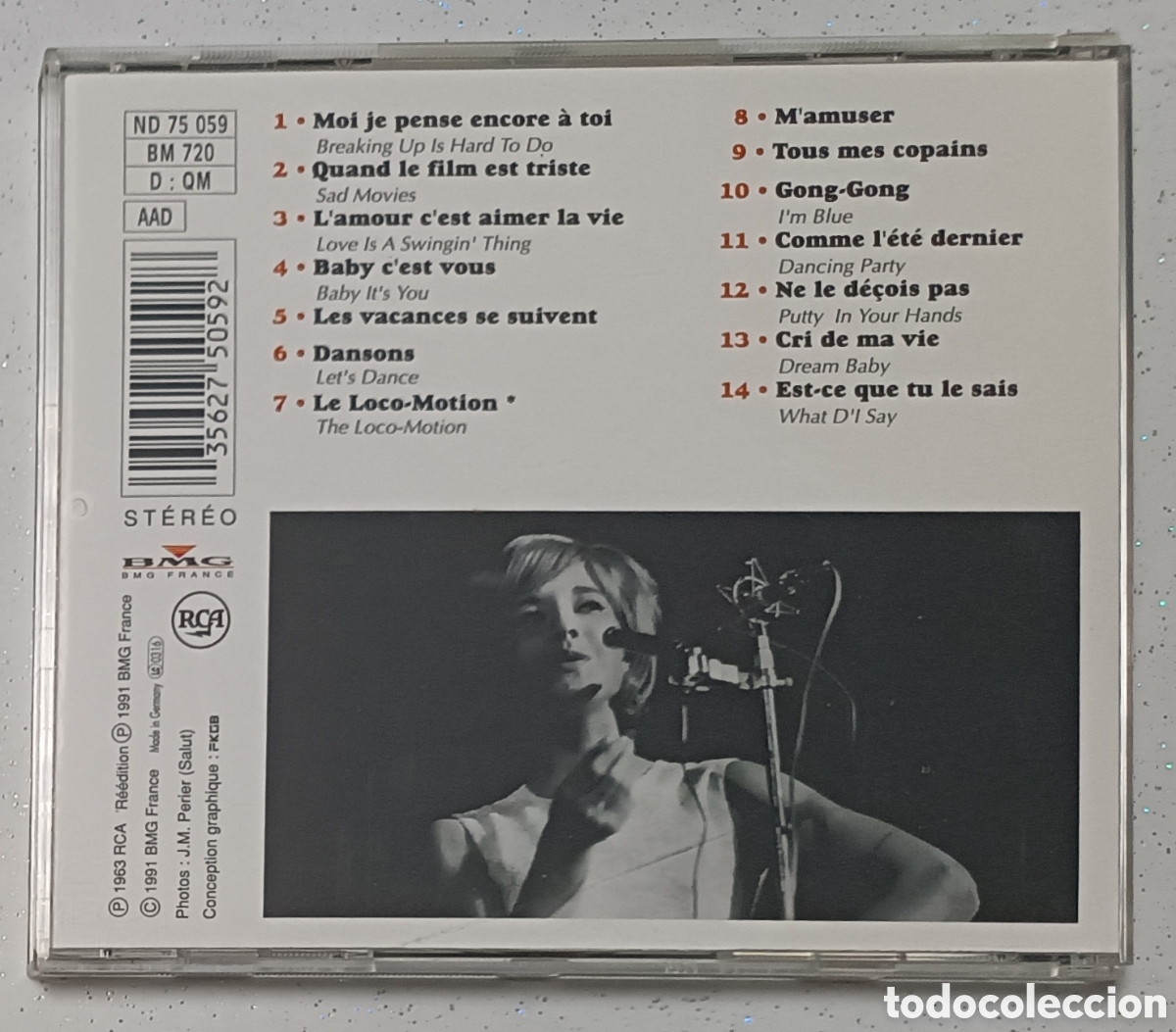 CDs de m&uacute;sica: CD SYLVIE VARTAN - VOLUME 1 . POP FRANCES - Foto 3