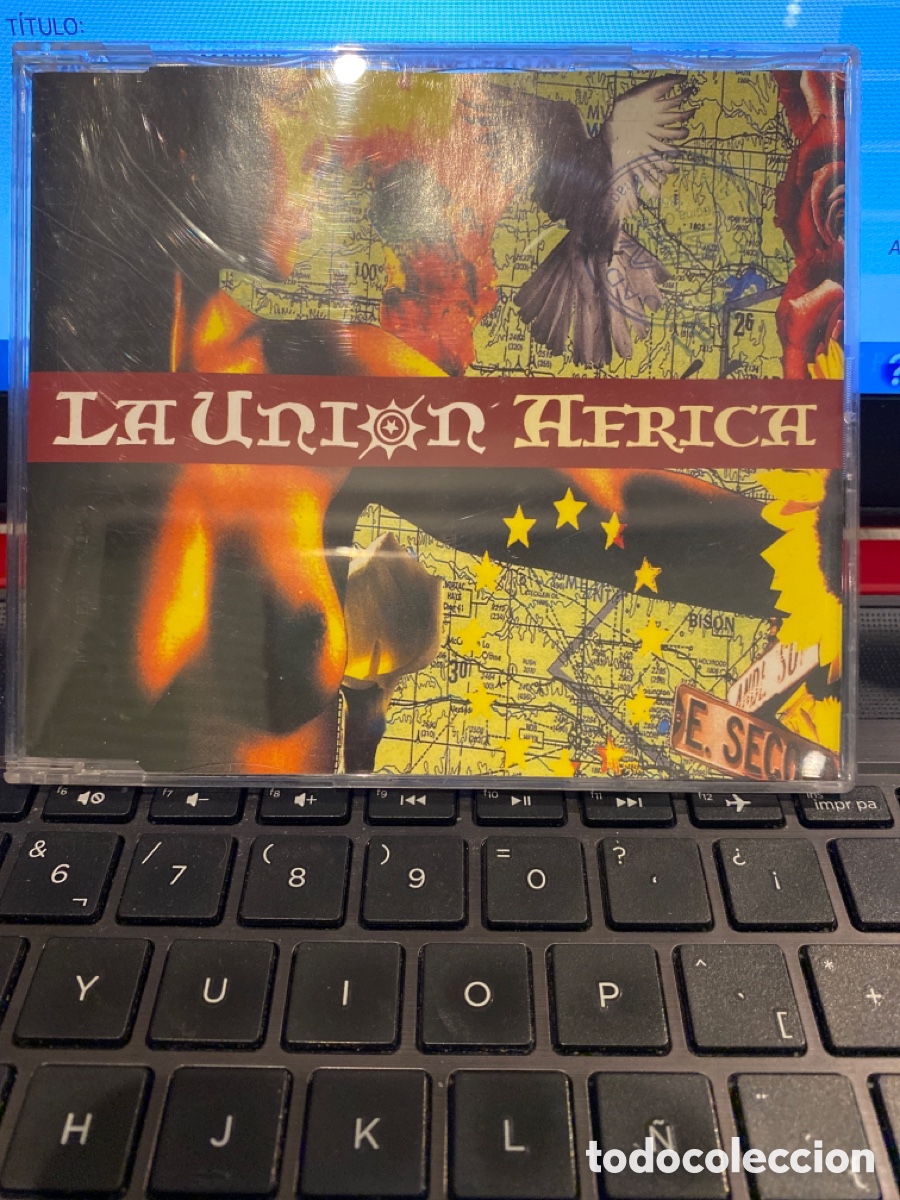 CDs de m&uacute;sica: LA UNION - AFRICA CD SINGLE 1 TEMA - Foto 1