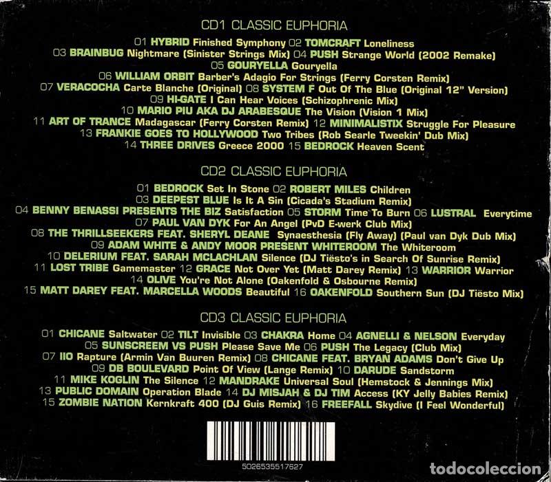 CDs de m&uacute;sica: Classic Euphoria. 3 x CD - Foto 2