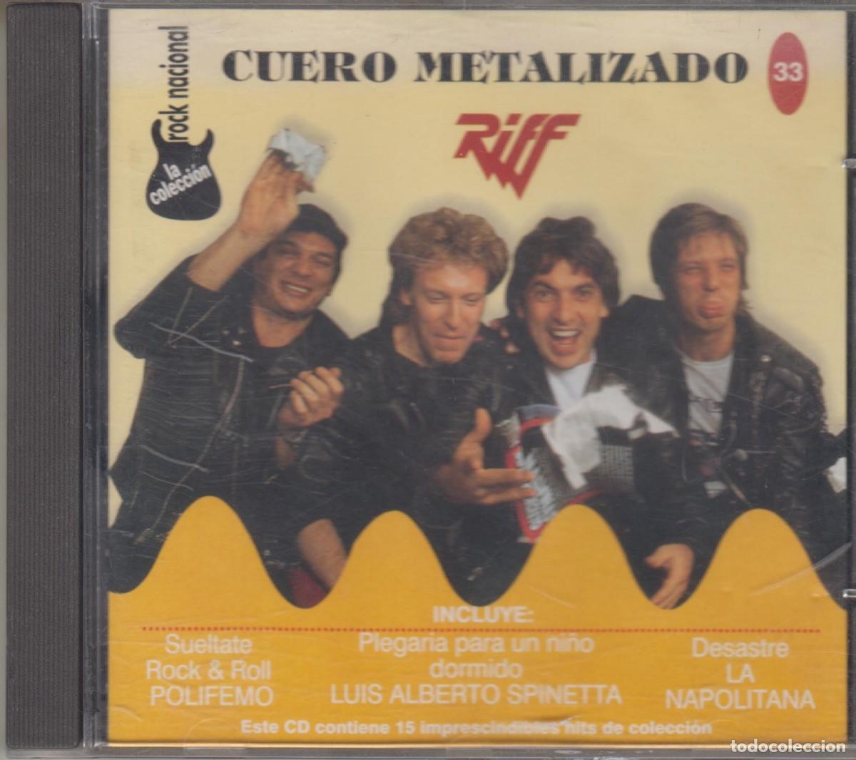 CDs de m&uacute;sica: Rock Nacional Vol 33 Cuero metalizado cd 1997 Spinetta Seru Giran Abuelos de la Nada Andr&eacute;s Calamaro