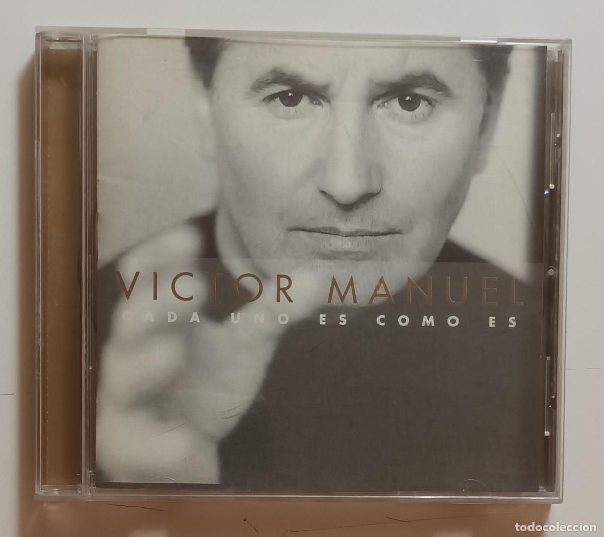 CDs de m&uacute;sica: CD - VICTOR MANUEL - CADA UNO ES COMO ES - Foto 1