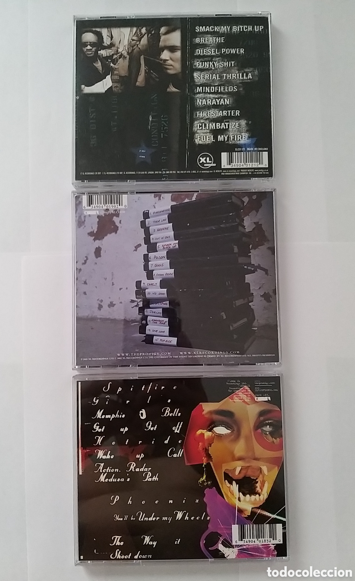 CDs de m&uacute;sica: THE PRODIGY x 3 ALBUMS - Foto 2