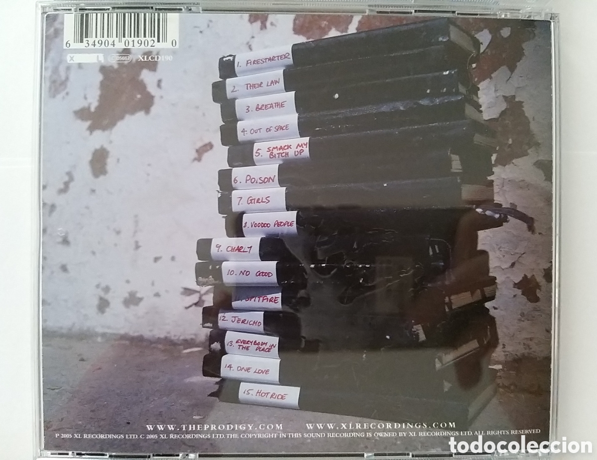 CDs de m&uacute;sica: THE PRODIGY x 3 ALBUMS - Foto 6