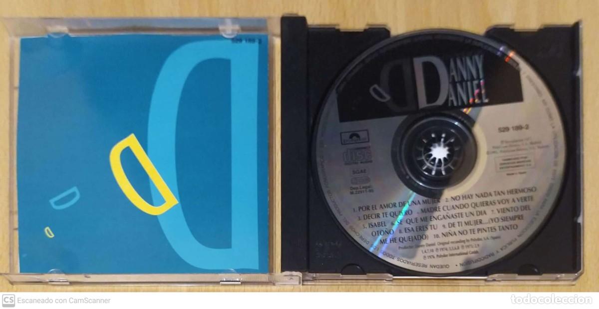 CDs de m&uacute;sica: DANNY DANIEL (LO MEJOR DE DANNY DANIEL) CD 1995 - Foto 3