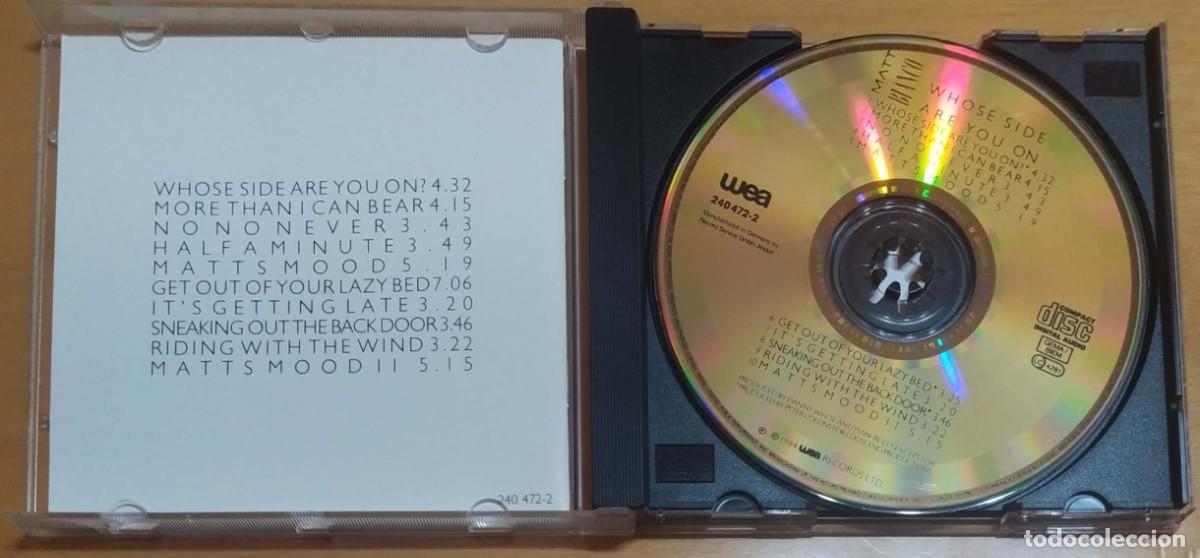 CDs de m&uacute;sica: MATT BIANCO (WHOSE SIDE ARE YOU ON) CD 1984 - Foto 3