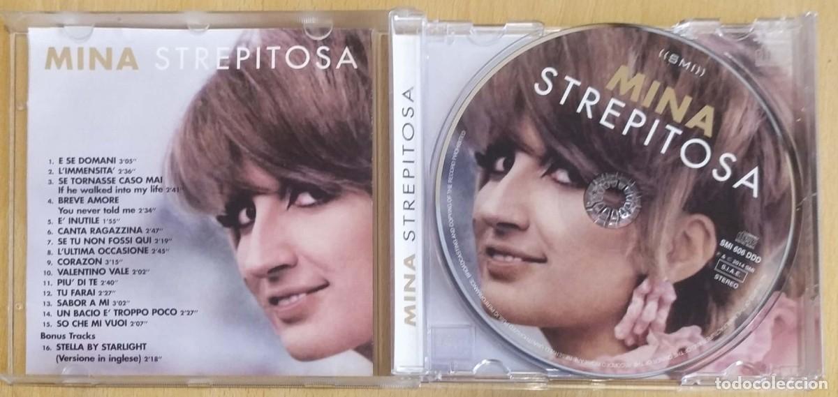 CDs de m&uacute;sica: MINA (STREPITOSA) CD 2014 ITALIA - Foto 3