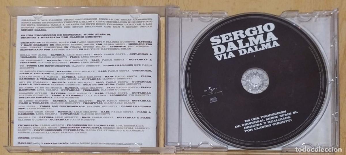 CDs de m&uacute;sica: SERGIO DALMA (VIA DALMA) CD 2010 - Foto 3