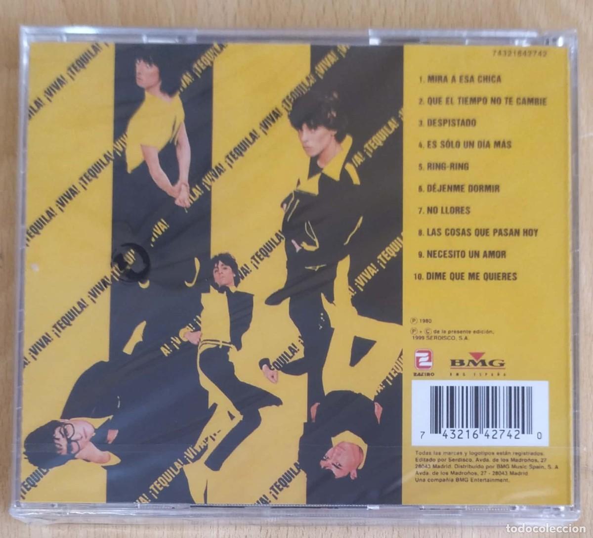 CDs de m&uacute;sica: TEQUILA (VIVA TEQUILA!) CD 1999 * Precintado - Foto 2