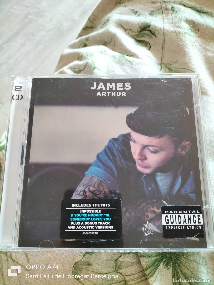CDs de m&uacute;sica: RAR 2 CDS JAMES ARTHUR. SAME TITLE - Foto 1