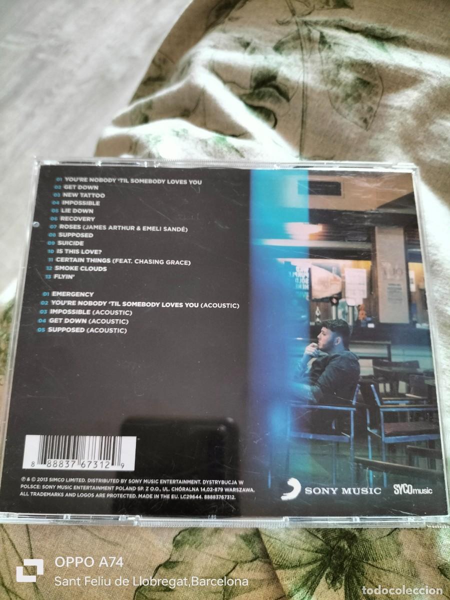 CDs de m&uacute;sica: RAR 2 CDS JAMES ARTHUR. SAME TITLE - Foto 2