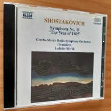 CDs de Música: SHOSTAKOVICH-SYMPHONY NO. 11-THE YEAR OF 1905- NAXOS 8.550629 - AÑO 1993 - PERFECTO ESTADO