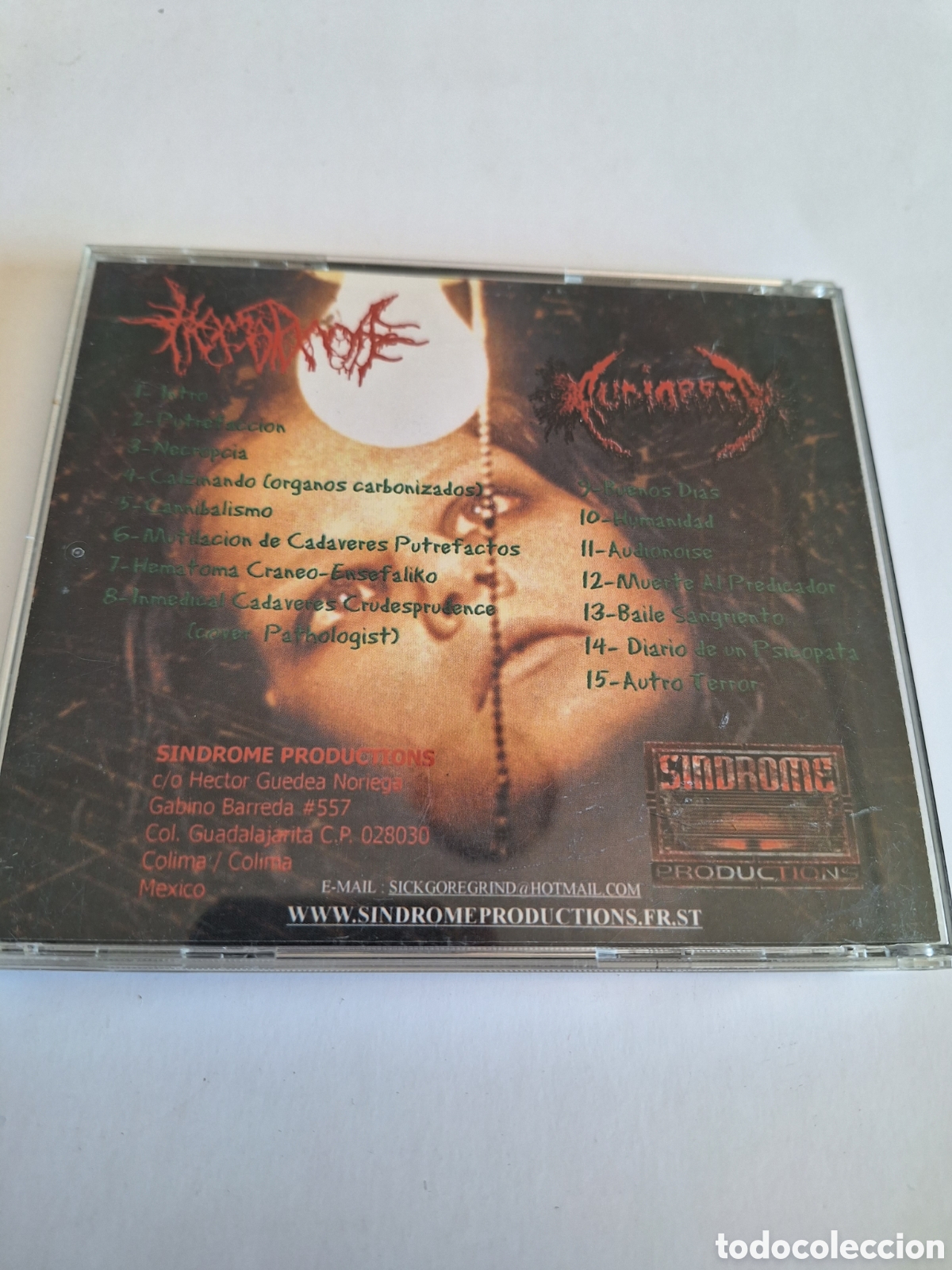 CDs de m&uacute;sica: SCD25 hematoma audiorrea split CD SEGUNDAMANO - Foto 2