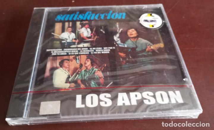 CDs de m&uacute;sica: CD - LOS APSON - SATISFACCION - 2002 - MEXICO - Foto 1