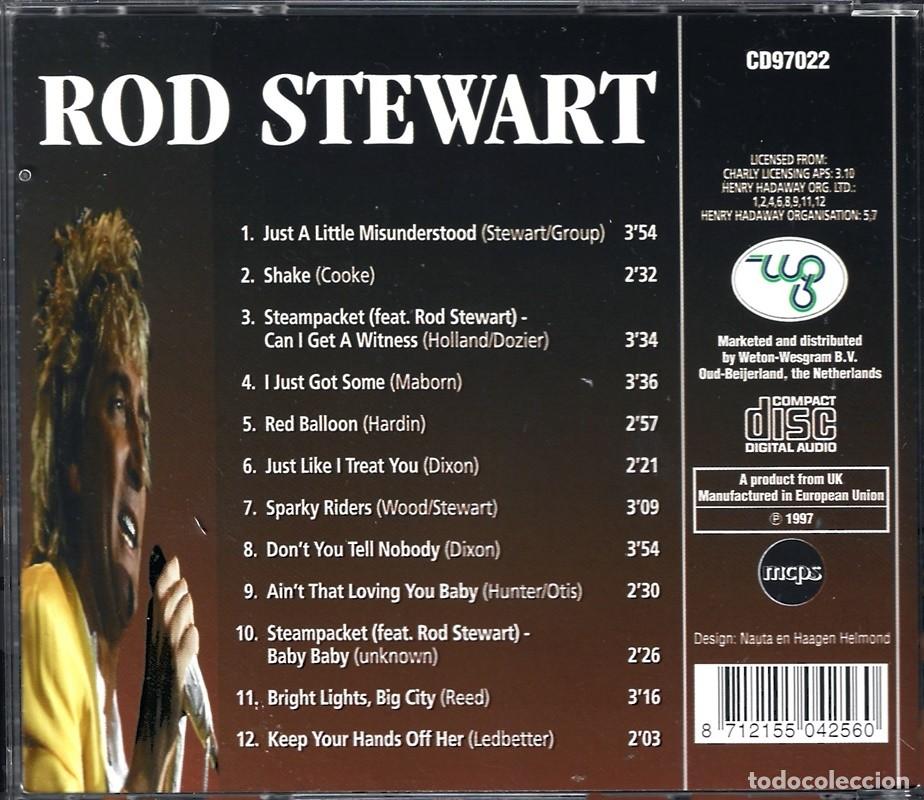 CDs de m&uacute;sica: ROD STEWART &uml;JUST A LITTLE MISUNDERSTOOD&uml; (CD) - Foto 2