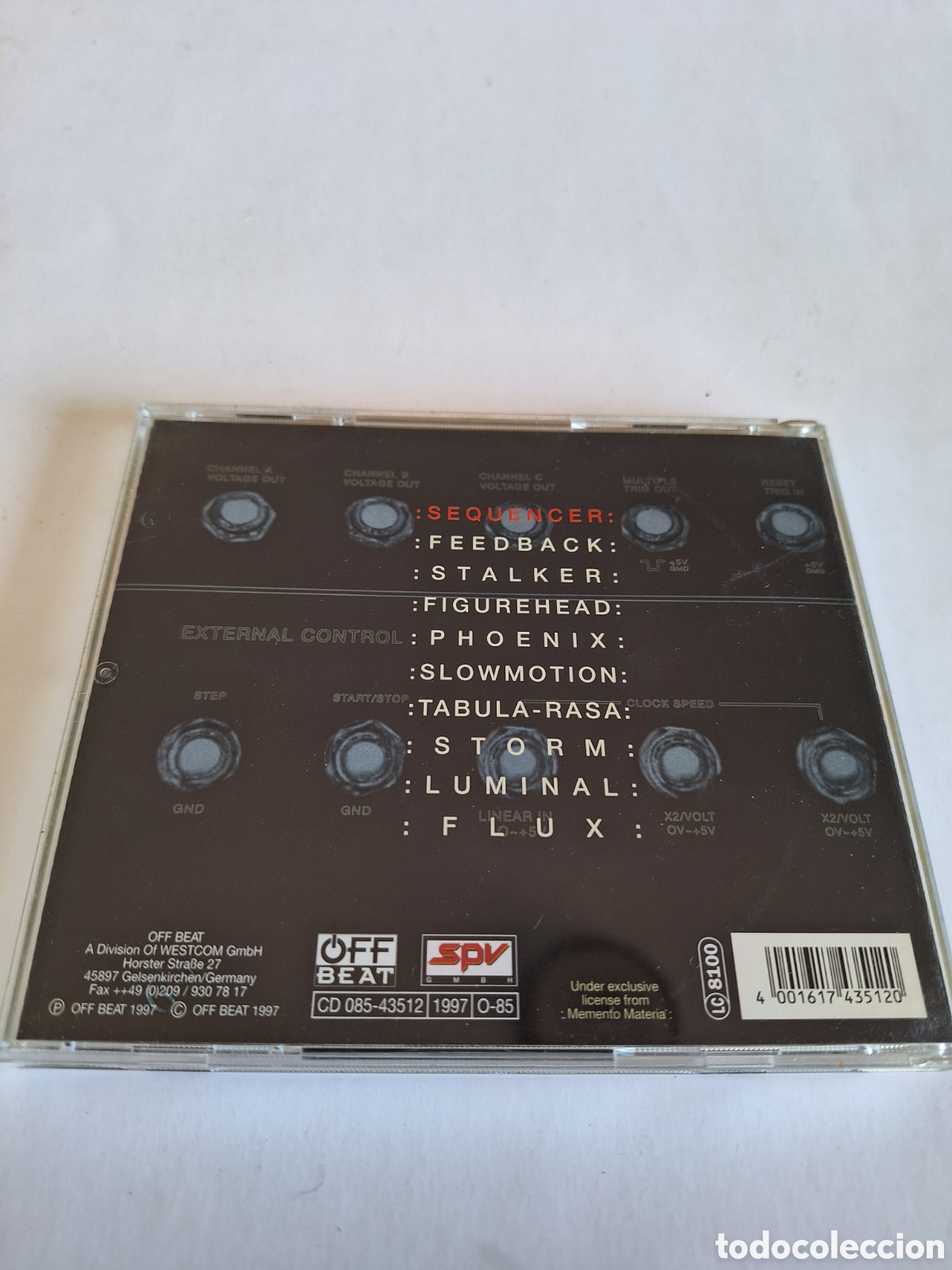 CDs de m&uacute;sica: SCD60 covenant sequencer beta CD SEGUNDAMANO - Foto 2