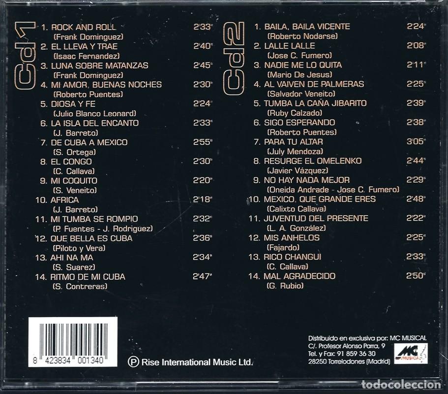 CDs de m&uacute;sica: LA SONORA MATANCERA CON CELIA CRUZ (2 CD) - Foto 2