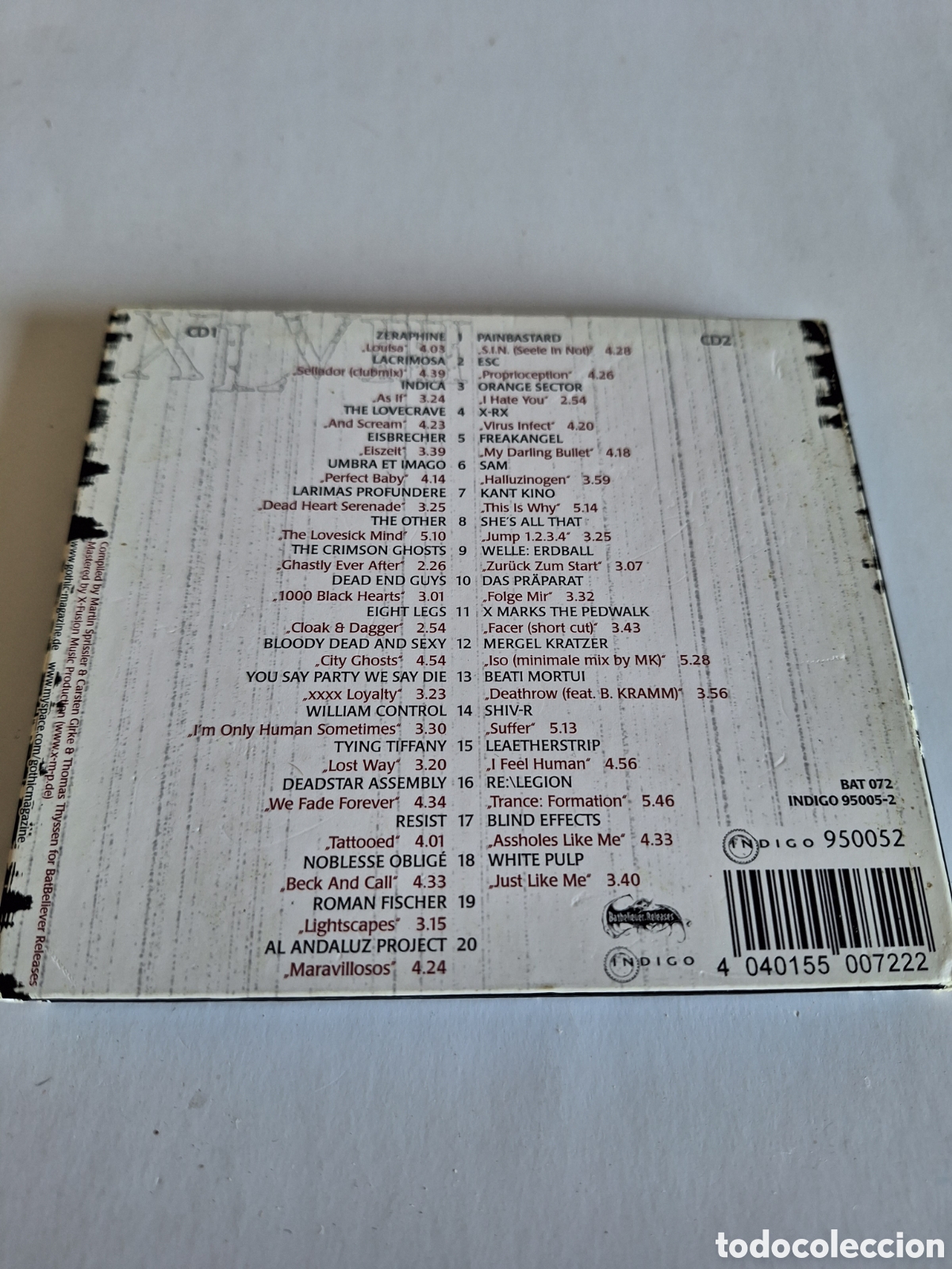 CDs de m&uacute;sica: SCD61 gothic compilation part 48 CD SEGUNDAMANO - Foto 2