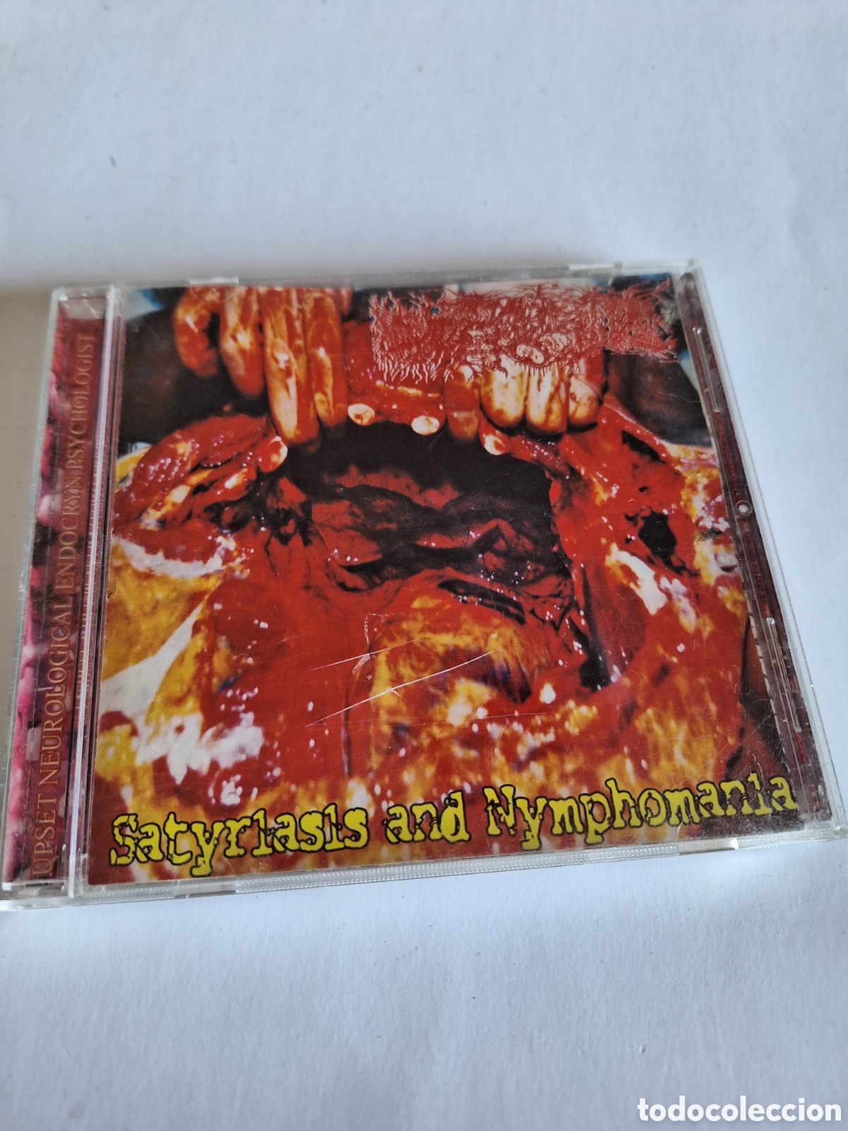 CDs de Musique: SCD33 paracoccidioidomicosisproctitissarcomucosis satyrlasis and nymphomania CD SEGUNDAMANO