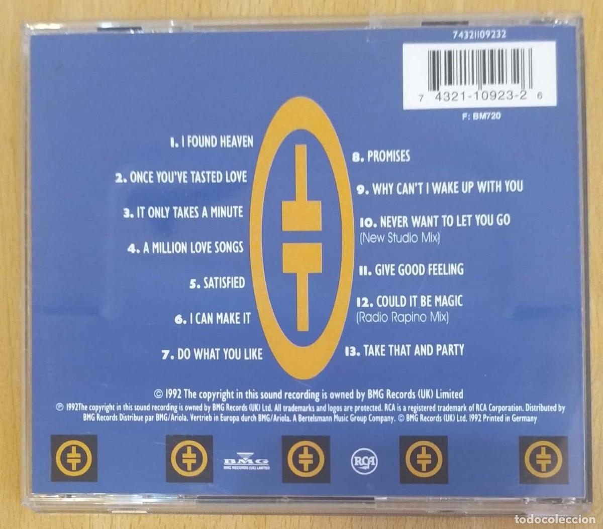 CDs de m&uacute;sica: TAKE THAT (TAKE THAT & PARTY) CD 1992 - Foto 2
