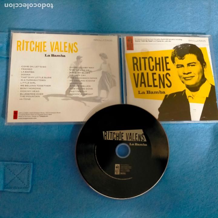 CDs de m&uacute;sica: MUSICA NEGRA CD RITCHIE VALENS - Foto 1