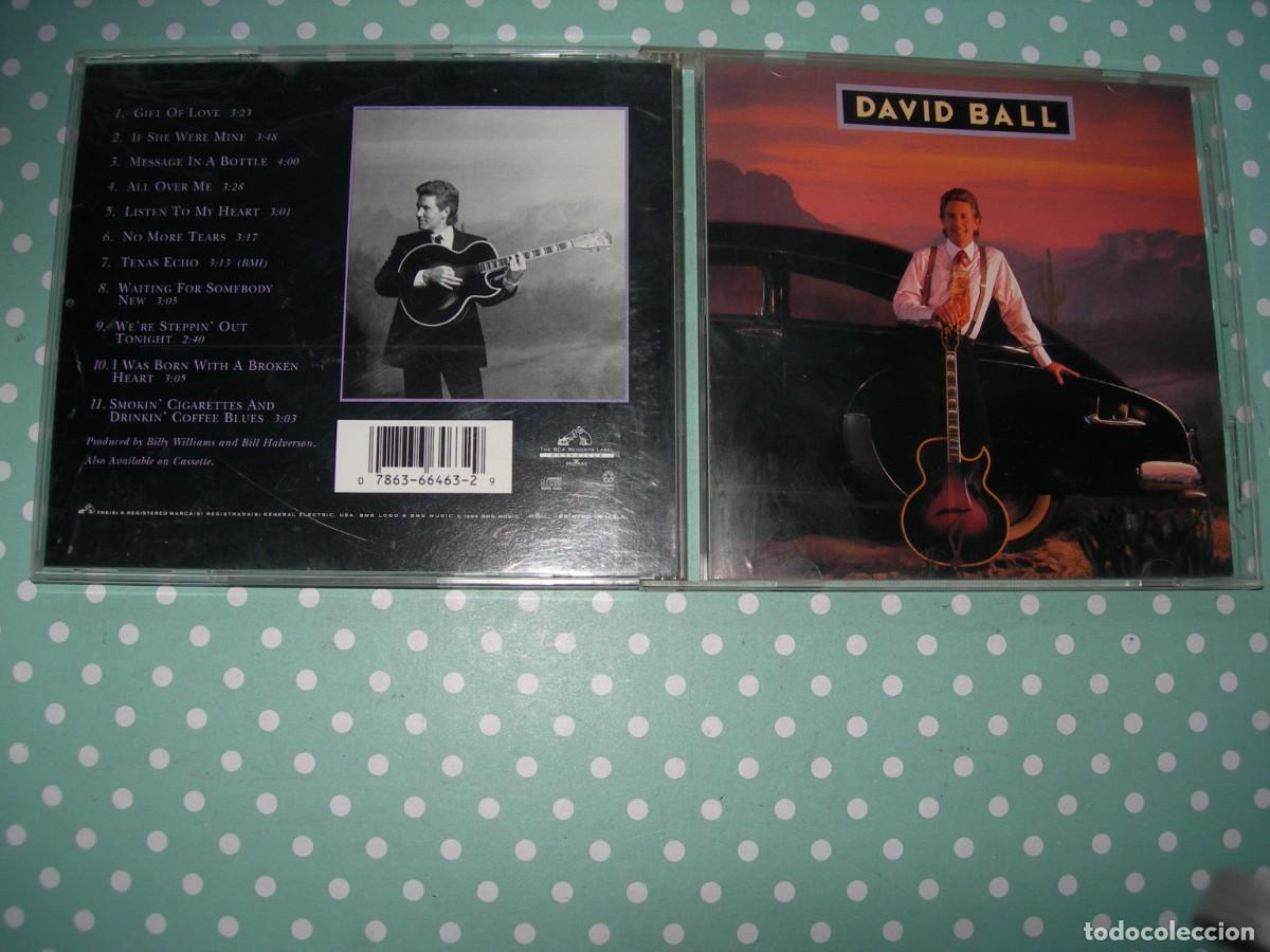 CDs de m&uacute;sica: DAVID BALL / CD / 11 TEMAS / COUNTRY - Foto 1