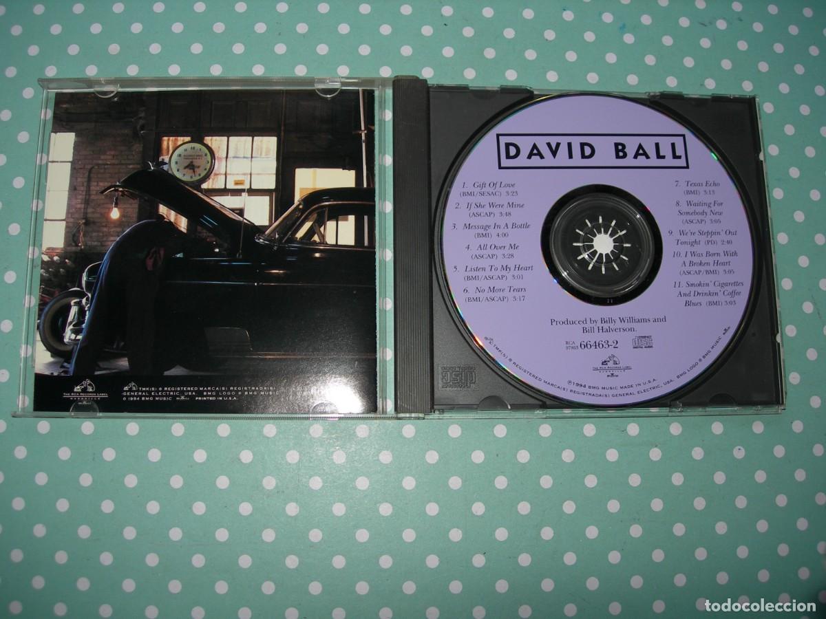 CDs de m&uacute;sica: DAVID BALL / CD / 11 TEMAS / COUNTRY - Foto 2
